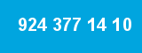 924 377 14 10